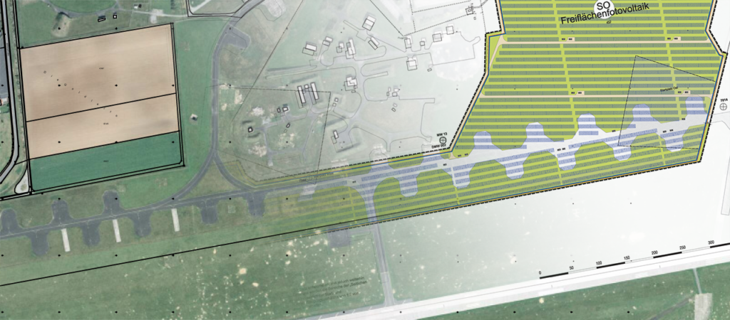 Von Architekten geplantes Projekt auf einem ehemaligen Militärflughafen